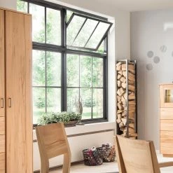 Red Living Kaminholzregal Huntley - Metall - Vintage Schwarz -WOHNZIMMERMÖBEL Verkäufe 1000219504 200724 06293500053 MOOD DETAILS P000000001000219504 mood