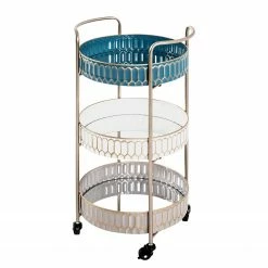 Loftscape Servierwagen Colkirk - Metall - Mehrarbig