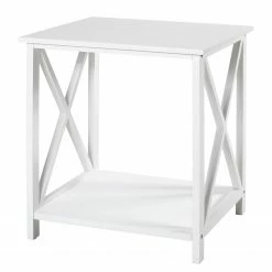 Ridgevalley Beistelltisch Vimont I - Weiß