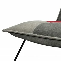 Fredriks Sofa Tutu (2-Sitzer) - Microfaser - Microfaser Ranu Patchwork: Beere / Grau -WOHNZIMMERMÖBEL Verkäufe 1000222110 201113 13044900337 DETAILS P000000001000222110