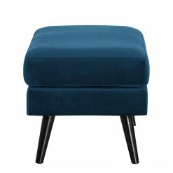 Jack & Alice Ohrensessel Limeri - Samt Criada: Marineblau - Mit Hocker -WOHNZIMMERMÖBEL Verkäufe 1000223422 200902 06482000042 DETAILS P000000001000223422