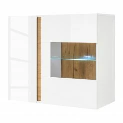 Loftscape Hängevitrine Cailla - Hochglanz Weiß