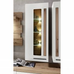 Red Living Hängevitrine Parolin - Inkl. Beleuchtung - Weiß -WOHNZIMMERMÖBEL Verkäufe 1000223971 200828 15524600003 MOOD DETAILS P000000001000223971 mood