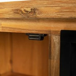 Ars manufacti Sideboard Urban Industry I - Akazie teilmassiv / Metall - Akazie / Schwarz -WOHNZIMMERMÖBEL Verkäufe 1000224201 210908 15541900009 DETAILS P000000001000224201