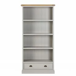 Maison Belfort Regal Lavalle - Kiefer teilmassiv - Kiefer / Hellgrau -WOHNZIMMERMÖBEL Verkäufe 1000224204 210623 13275600017 DETAILS P000000001000224204