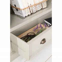 Maison Belfort Regal Lavalle - Kiefer teilmassiv - Kiefer / Hellgrau -WOHNZIMMERMÖBEL Verkäufe 1000224204 210723 09290000021 DETAILS P000000001000224204