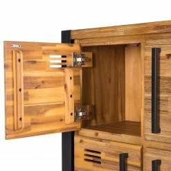 Ars manufacti Higboard Urban Industry I - Akazie teilmassiv / Metall - Akazie / Schwarz 28 Ars manufacti Higboard Urban Industry I - Akazie teilmassiv / Metall - Akazie / Schwarz -WOHNZIMMERMÖBEL Verkäufe 1000224212 220729 050 DETAILS P000000001000224212