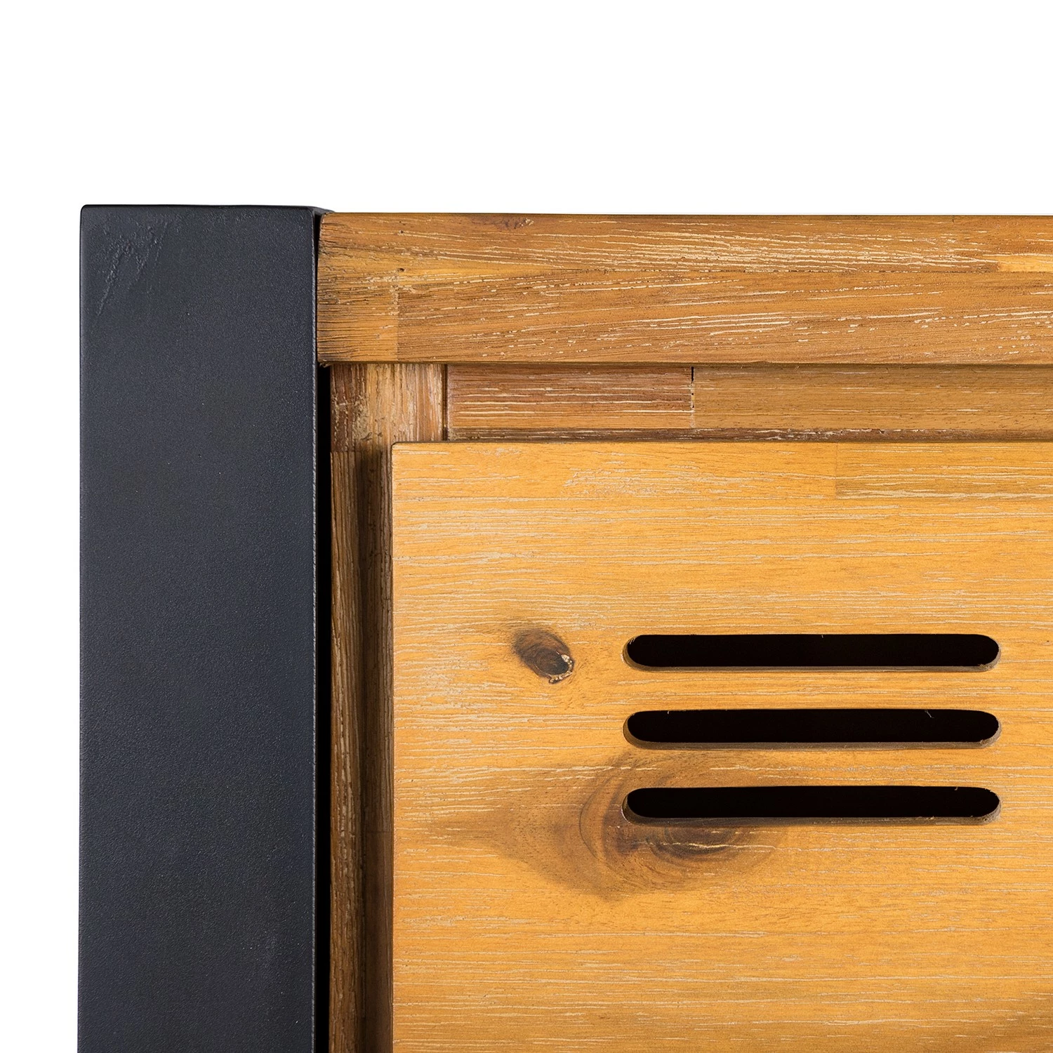 Ars manufacti Higboard Urban Industry I - Akazie teilmassiv / Metall - Akazie / Schwarz 15 Ars manufacti Higboard Urban Industry I - Akazie teilmassiv / Metall - Akazie / Schwarz – Bild 15