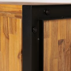 Ars manufacti Sideboard Urban Industry II - Akazie teilmassiv / Metall - Akazie / Schwarz 44 Ars manufacti Sideboard Urban Industry II - Akazie teilmassiv / Metall - Akazie / Schwarz -WOHNZIMMERMÖBEL Verkäufe 1000224223 210908 15542000040 DETAILS P000000001000224223