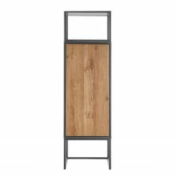 Red Living Wohnwand Barview II (3-teilig) - Echtholzfurnier - Eiche / Anthrazit -WOHNZIMMERMÖBEL Verkäufe 1000224225 210215 11265300015 DETAILS P000000001000224225