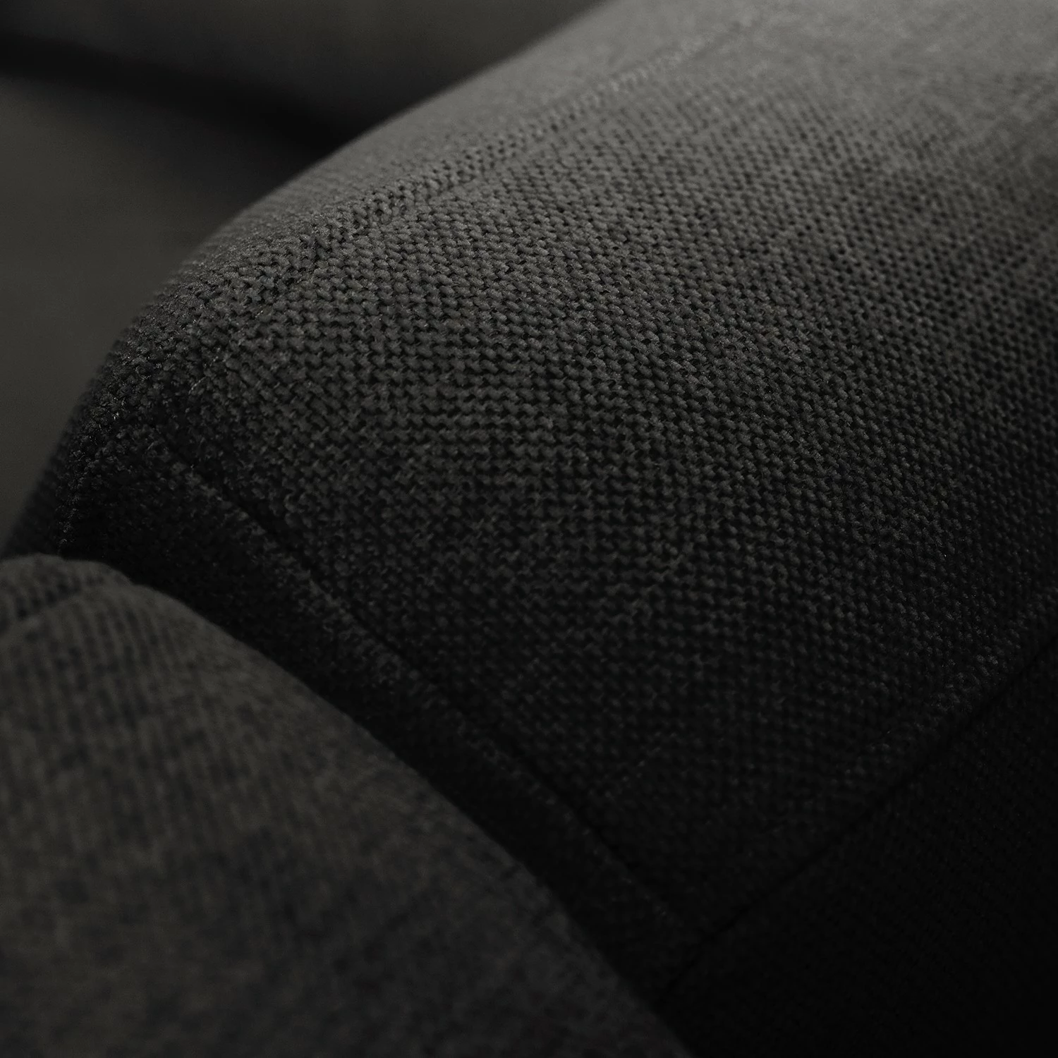 Mørteens Ecksofa Billund I Webstoff - Schwarz - Longchair davorstehend links 5 Mørteens Ecksofa Billund I Webstoff - Schwarz - Longchair davorstehend links – Bild 5