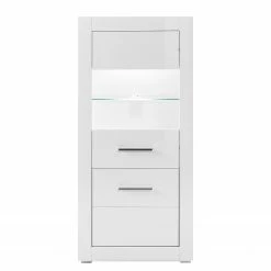 Loftscape Highboard Bricktown II - Hochglanz Weiß / Matt Weiß 9 Loftscape Highboard Bricktown II - Hochglanz Weiß / Matt Weiß -WOHNZIMMERMÖBEL Verkäufe 1000224387 200904 12211000042 DETAILS P000000001000224387