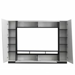 Fredriks Wohnwand Reedley (4-teilig) - Hochglanz Weiß -WOHNZIMMERMÖBEL Verkäufe 1000224469 200902 06402600035 DETAILS P000000001000224469