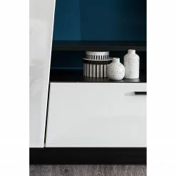 Fredriks Wohnwand Reedley (4-teilig) - Hochglanz Weiß -WOHNZIMMERMÖBEL Verkäufe 1000224469 200902 06403100043 DETAILS P000000001000224469