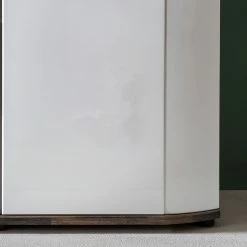 Fredriks Sideboard Karlsburg - Hochglanz Weiß / Altholz Dekor -WOHNZIMMERMÖBEL Verkäufe 1000224471 200902 06404300060 DETAILS P000000001000224471