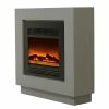 Loftscape Elektrokamin Baltrum - Grau