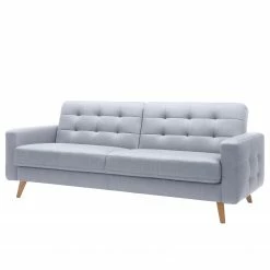 Fredriks Schlafsofa Cropwell - Webstoff - Webstoff Ramse: Hellblau