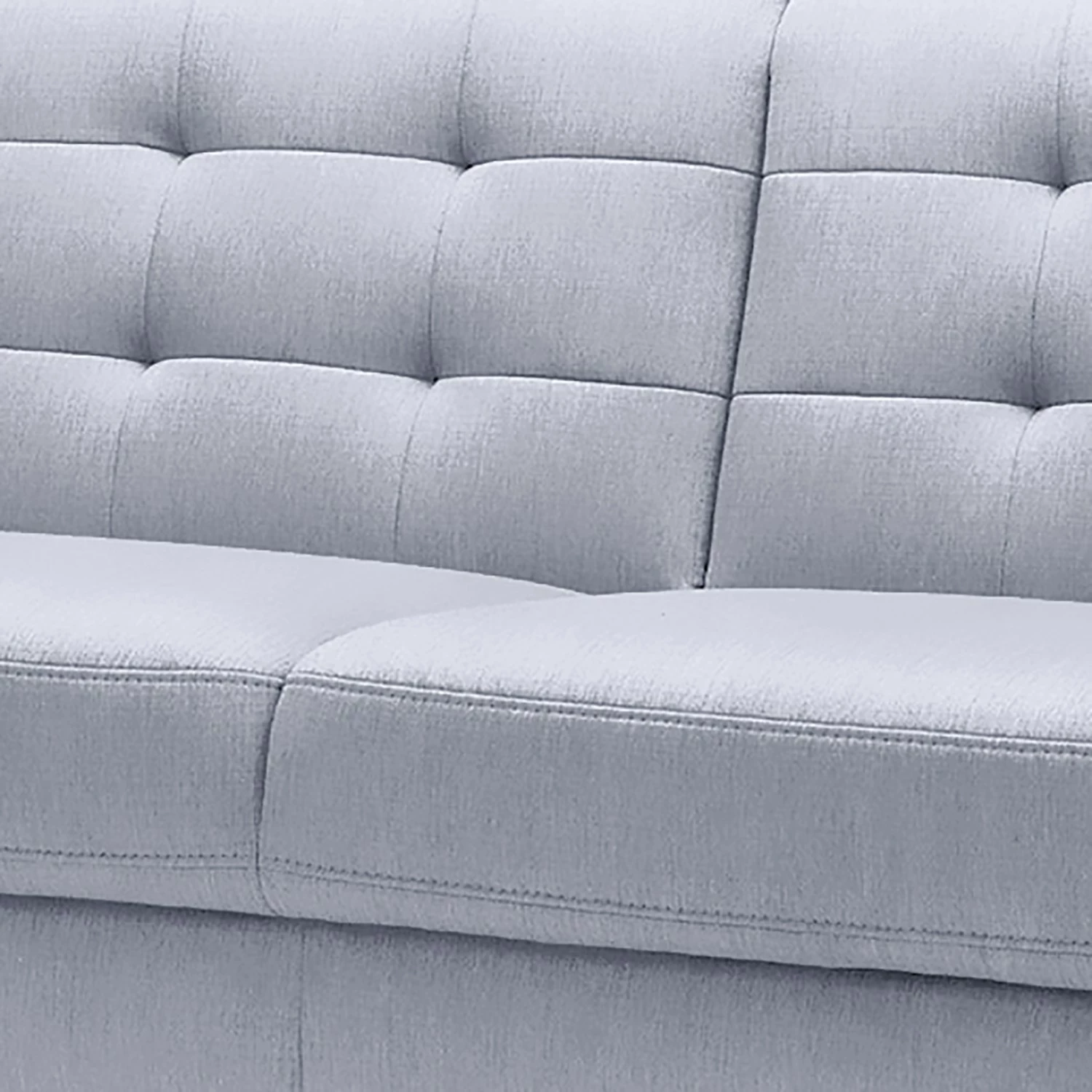 Fredriks Schlafsofa Cropwell - Webstoff - Webstoff Ramse: Hellblau 9 Fredriks Schlafsofa Cropwell - Webstoff - Webstoff Ramse: Hellblau – Bild 9