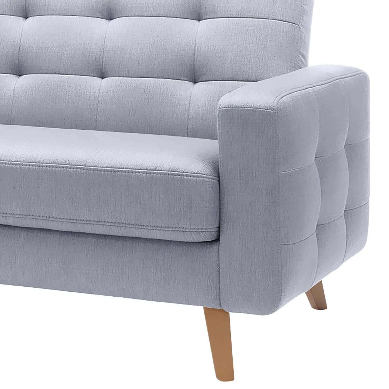 Fredriks Schlafsofa Cropwell - Webstoff - Webstoff Ramse: Hellblau 10 Fredriks Schlafsofa Cropwell - Webstoff - Webstoff Ramse: Hellblau – Bild 10