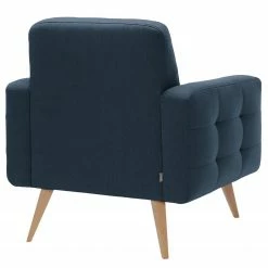 Fredriks Sessel Cropwell - Webstoff - Webstoff Ramse: Marineblau -WOHNZIMMERMÖBEL Verkäufe 1000225172 210305 12302700282 DETAILS P000000001000225172