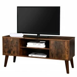 Red Living TV-Lowboard Hickling I - Braun / Gummibaum