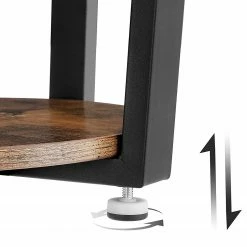 Red Living Beistelltisch Hexton - Braun / Schwarz -WOHNZIMMERMÖBEL Verkäufe 1000225811 200914 06120300027 DETAILS P000000001000225811