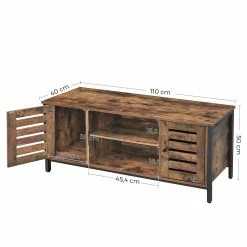 Red Living TV-Lowboard Condover II - Braun / Schwarz 12 Red Living TV-Lowboard Condover II - Braun / Schwarz -WOHNZIMMERMÖBEL Verkäufe 1000225821 200914 06125500101 SKETCH DETAILS P000000001000225821 sketch