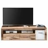 Loftscape TV-Lowboard Waverly - Weiß / Eiche Dekor