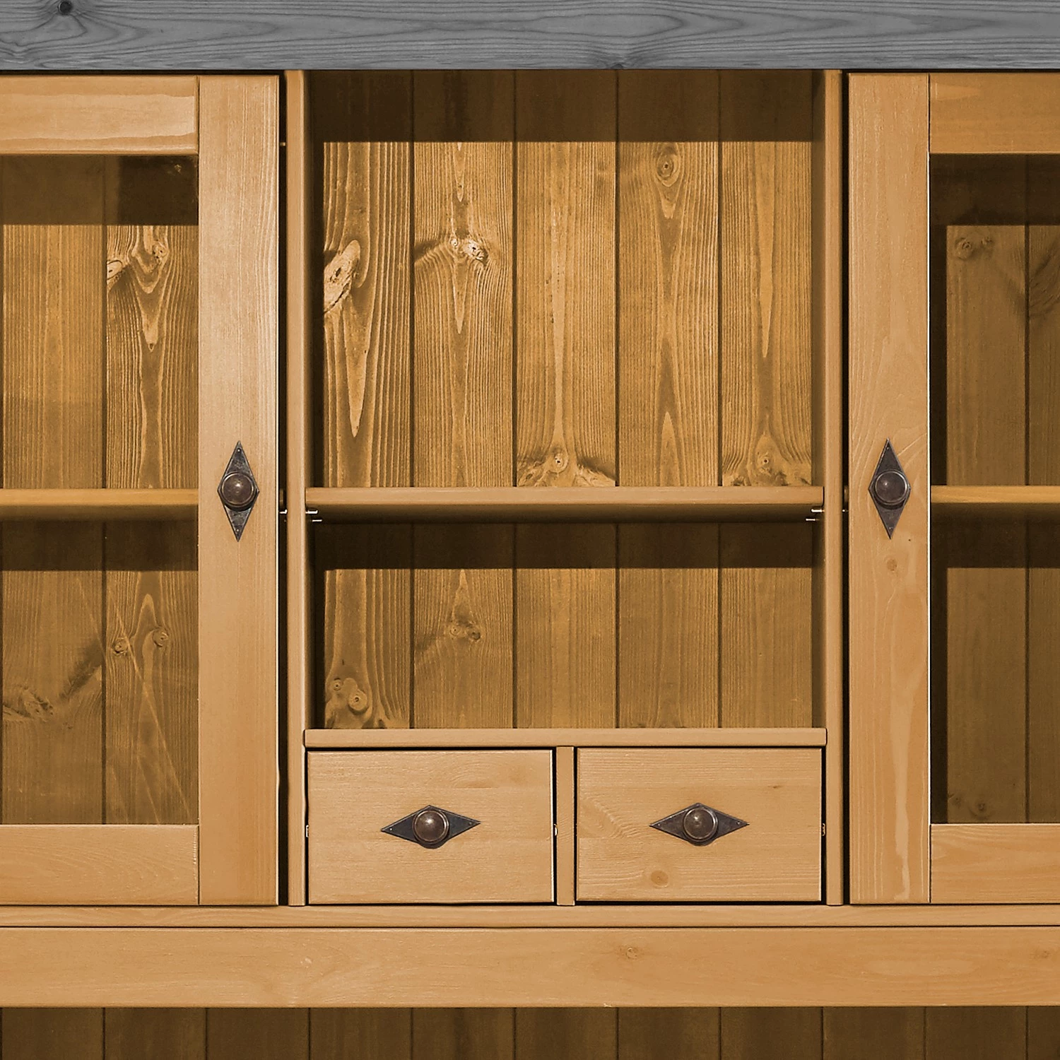 Maison Belfort Buffet Bergen I - Kiefer massiv - Kiefer Laugenfarbig / Kiefer Grau 6 Maison Belfort Buffet Bergen I - Kiefer massiv - Kiefer Laugenfarbig / Kiefer Grau – Bild 6