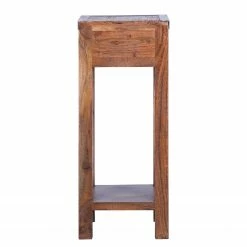 Ars manufacti Beistelltisch Mackz - Akazie massiv - Akazie / Antik Schwarz -WOHNZIMMERMÖBEL Verkäufe 1000226074 220330 045 DETAILS P000000001000226074