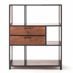 Ars manufacti Regal Moboki - Mango massiv / Metall - Mango Dunkel / Schwarz 21 Ars manufacti Regal Moboki - Mango massiv / Metall - Mango Dunkel / Schwarz -WOHNZIMMERMÖBEL Verkäufe 1000226166 210226 06581300003 DETAILS P000000001000226166