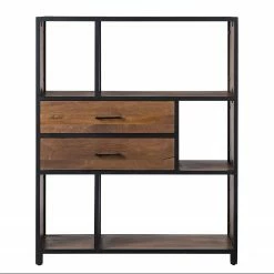 Ars manufacti Regal Moboki - Mango massiv / Metall - Mango Dunkel / Schwarz 25 Ars manufacti Regal Moboki - Mango massiv / Metall - Mango Dunkel / Schwarz -WOHNZIMMERMÖBEL Verkäufe 1000226166 210430 12501300002 DETAILS P000000001000226166