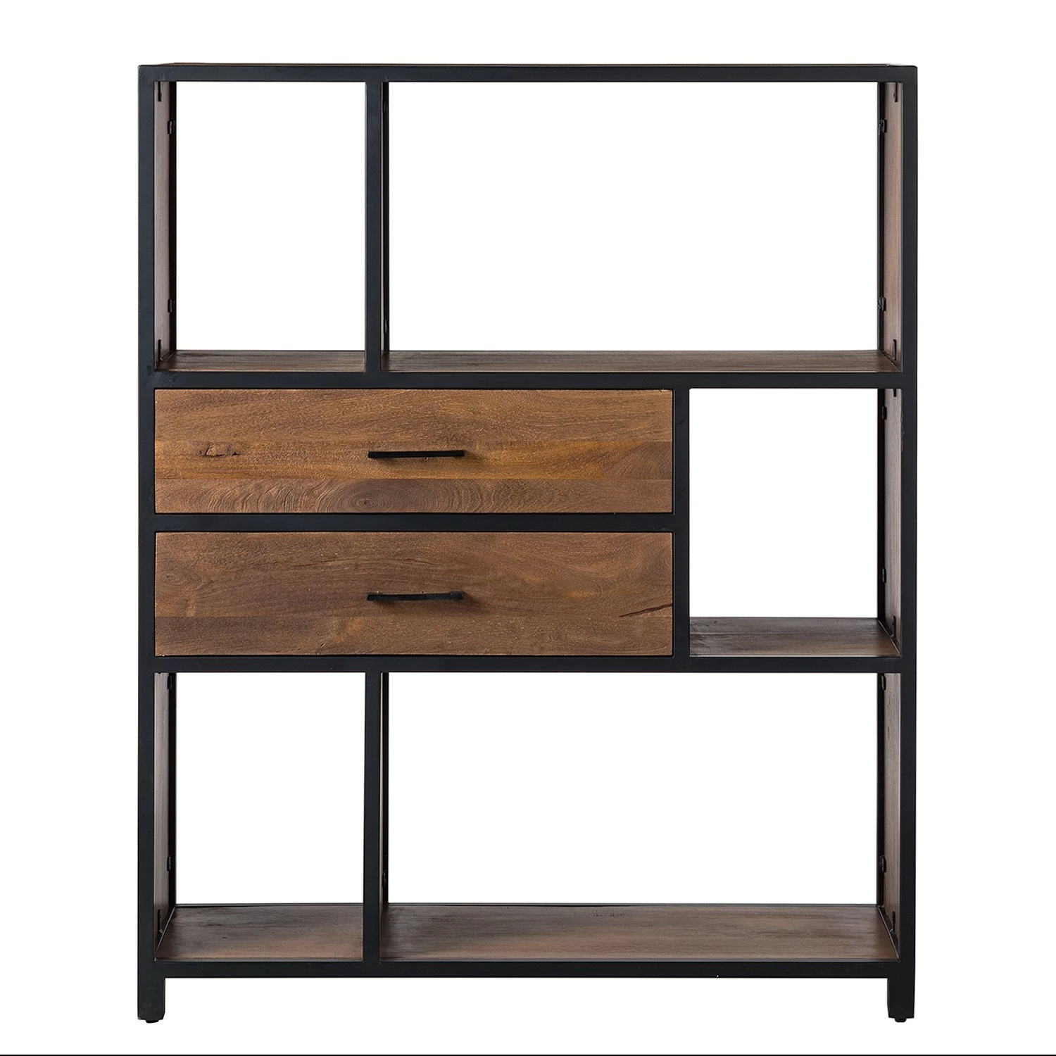 Ars manufacti Regal Moboki - Mango massiv / Metall - Mango Dunkel / Schwarz 8 Ars manufacti Regal Moboki - Mango massiv / Metall - Mango Dunkel / Schwarz – Bild 8