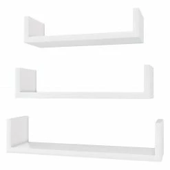 Loftscape Wandboard Cresson (3er-Set) - Weiß