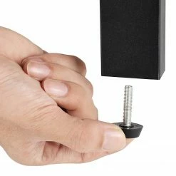 Red Living Eckregal Long Pine I - Braun / Schwarz - Höhe: 159 cm -WOHNZIMMERMÖBEL Verkäufe 1000226205 200922 17390000123 DETAILS P000000001000226205