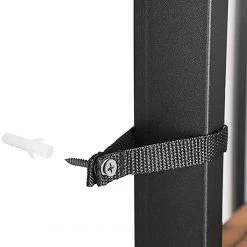 Red Living Eckregal Long Pine I - Braun / Schwarz - Höhe: 159 cm -WOHNZIMMERMÖBEL Verkäufe 1000226205 200922 17390000124 DETAILS P000000001000226205