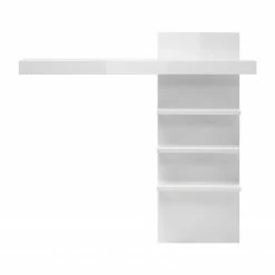 Loftscape Wohnwand Cape Ann II (2-teilig) - Hochglanz Weiß / Matt Weiß -WOHNZIMMERMÖBEL Verkäufe 1000226256 200923 15540300090 DETAILS P000000001000226256