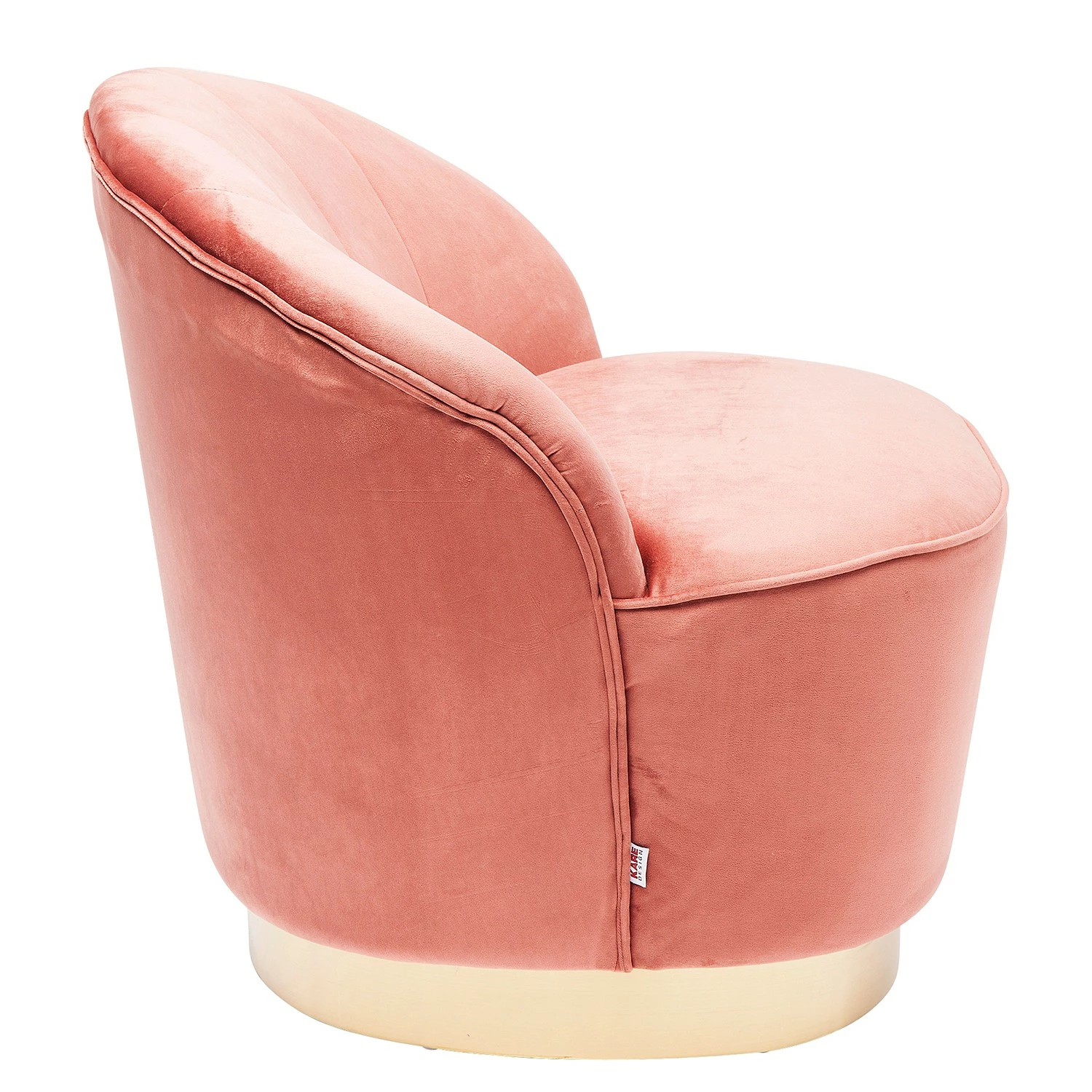 Kare Design Sessel Cherry Rose - Samt 3 Kare Design Sessel Cherry Rose - Samt – Bild 3