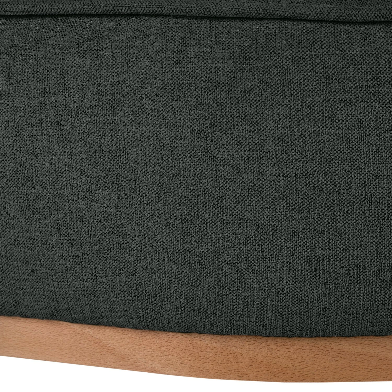 Ridgevalley Polsterhocker Voiteur - Webstoff Nere: Schwarz - Buche Hell 10 Ridgevalley Polsterhocker Voiteur - Webstoff Nere: Schwarz - Buche Hell – Bild 10