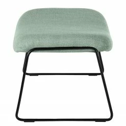 Red Living Polsterhocker Culin - Webstoff Noela: Mintgrau -WOHNZIMMERMÖBEL Verkäufe 1000227497 210414 06571200390 DETAILS P000000001000227497