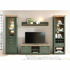 Norrwood Regal Cardet I - Moosgrün / Eiche Wotan Dekor 22 Norrwood Regal Cardet I - Moosgrün / Eiche Wotan Dekor -WOHNZIMMERMÖBEL Verkäufe 1000227558 201016 13033400037 MOOD DETAILS P000000001000227558 mood