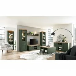 Norrwood Regal Cardet I - Moosgrün / Eiche Wotan Dekor 23 Norrwood Regal Cardet I - Moosgrün / Eiche Wotan Dekor -WOHNZIMMERMÖBEL Verkäufe 1000227558 201016 13033600038 MOOD DETAILS P000000001000227558 mood