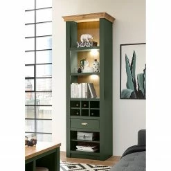 Norrwood Regal Cardet I - Moosgrün / Eiche Wotan Dekor 15 Norrwood Regal Cardet I - Moosgrün / Eiche Wotan Dekor -WOHNZIMMERMÖBEL Verkäufe 1000227558 201016 13033900040 MOOD DETAILS P000000001000227558 mood