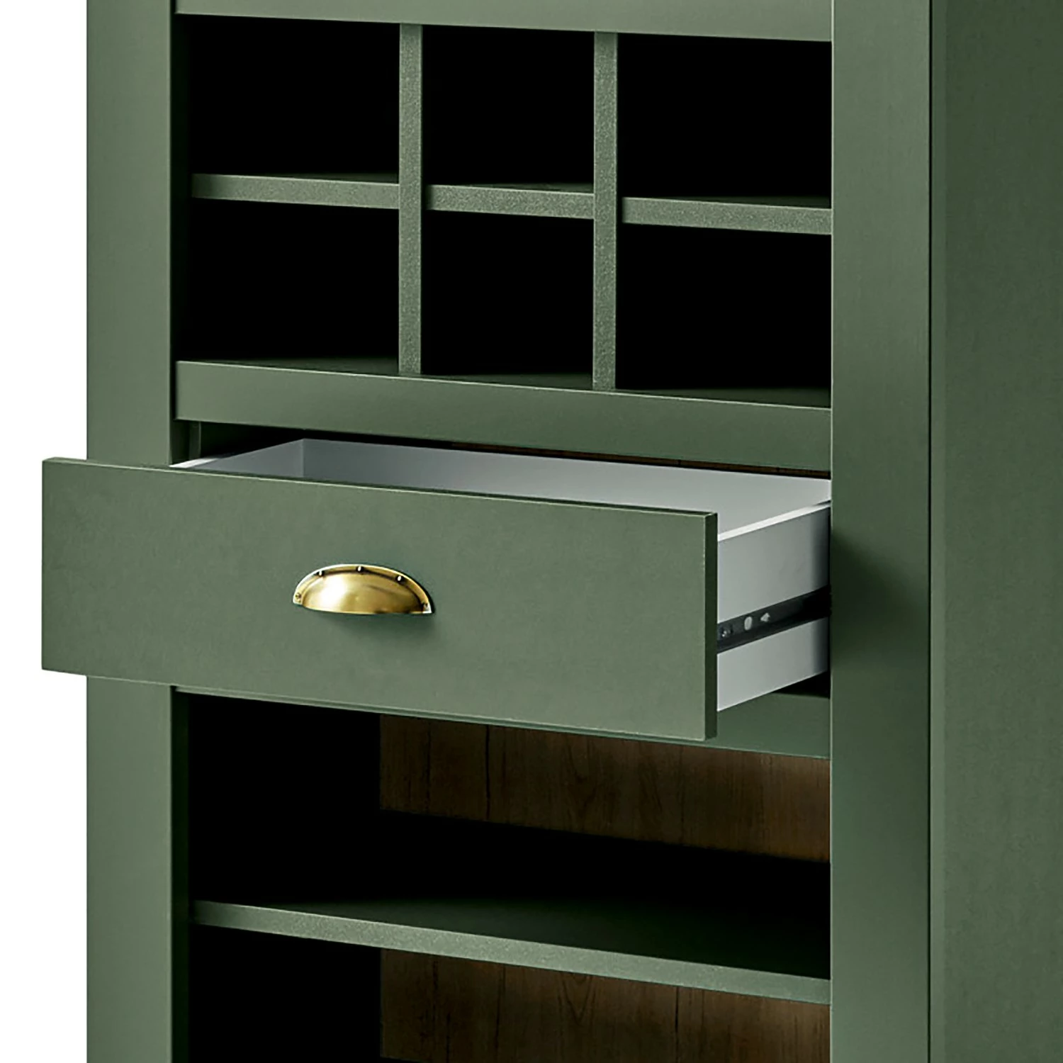 Norrwood Regal Cardet I - Moosgrün / Eiche Wotan Dekor 9 Norrwood Regal Cardet I - Moosgrün / Eiche Wotan Dekor – Bild 9