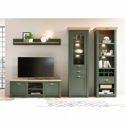 Norrwood Wohnwand Cardet (4-teilig) - Moosgrün / Eiche Wotan Dekor 22 Norrwood Wohnwand Cardet (4-teilig) - Moosgrün / Eiche Wotan Dekor -WOHNZIMMERMÖBEL Verkäufe 1000227559 201016 13035000052 MOOD DETAILS P000000001000227559 mood