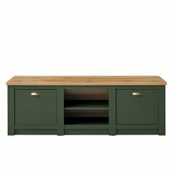 Norrwood Wohnwand Cardet (4-teilig) - Moosgrün / Eiche Wotan Dekor 24 Norrwood Wohnwand Cardet (4-teilig) - Moosgrün / Eiche Wotan Dekor -WOHNZIMMERMÖBEL Verkäufe 1000227559 201016 13035200054 DETAILS P000000001000227559