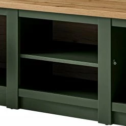 Norrwood Wohnwand Cardet (4-teilig) - Moosgrün / Eiche Wotan Dekor 34 Norrwood Wohnwand Cardet (4-teilig) - Moosgrün / Eiche Wotan Dekor -WOHNZIMMERMÖBEL Verkäufe 1000227559 201016 13040300064 DETAILS P000000001000227559