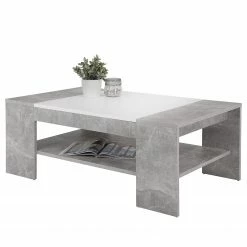 Loftscape Couchtisch Lievo - Beton Dekor / Weiß