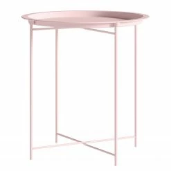 Loftscape Beistelltisch Maxwelton - Metall - Rosa
