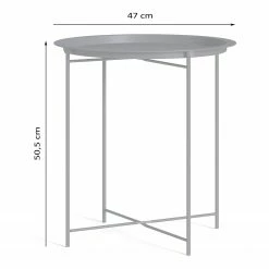 Loftscape Beistelltisch Maxwelton - Metall - Rosa 11 Loftscape Beistelltisch Maxwelton - Metall - Rosa -WOHNZIMMERMÖBEL Verkäufe 1000228568 201022 13491300015 SKETCH DETAILS P000000001000228568 sketch